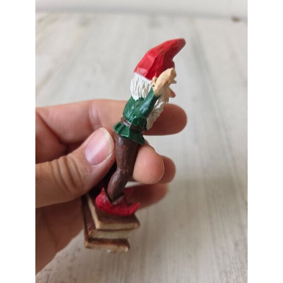 Vintage elf books figurine village Xmas decor - Picture 6 of 8
